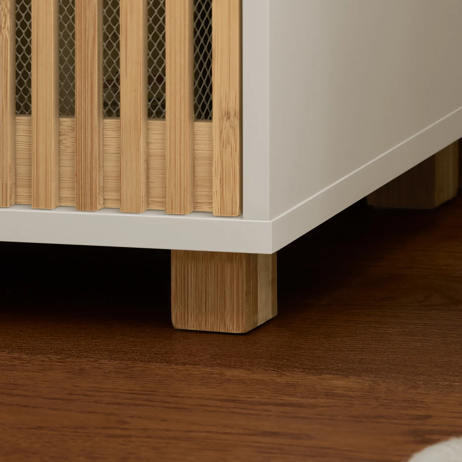 SoBuy BZR127-W Badkamer Kolomkast, Hoge Kast, Badkamerkast, Staande Kolomkast, Opbergkast Opbergplank - Image 10