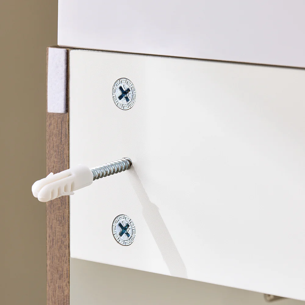 SoBuy BZR196-BR Hangkast met wastafel, badkamermeubel met wastafel, wastafelset, handwasmachine - Image 15