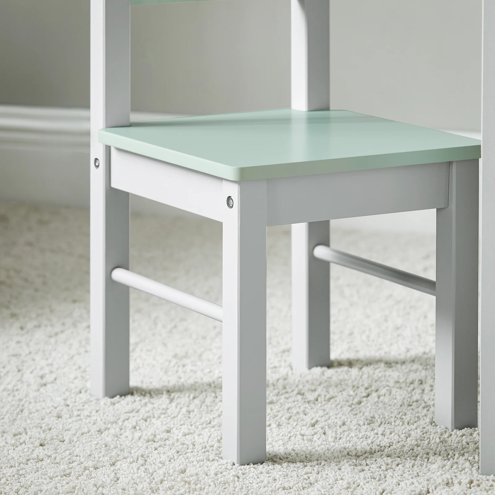 SoBuy KMB88-HG Kinderbureauset, Kindertafel en 2 Stoelen, Bureautafelset voor Kinderen met 2 Stoelen, Kinderbureau, Kindertafel, Kinderstudietafel - Image 9