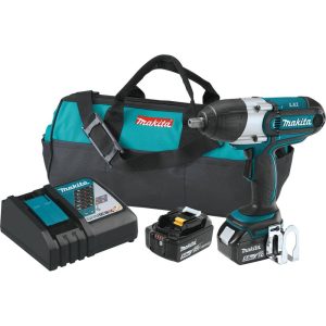 Makita 18V LXT 1/2 Sq Drive Impact Wrench Kit