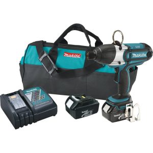 Makita 18V LXT Quick Change 7/16 Hex Impact Wrench Kit