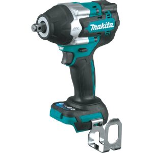 Makita 18V LXT 4-Speed Mid-Torque 1/2 Sq Drive Impact Wrench with Friction Ring Anvil Bare Tool