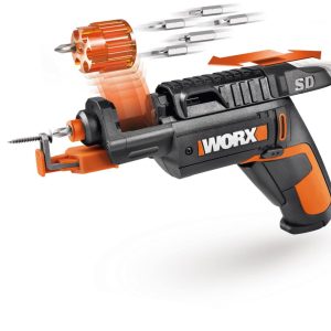 Worx Semi-Automatic Power Screw Driver with Screw Holder Kit