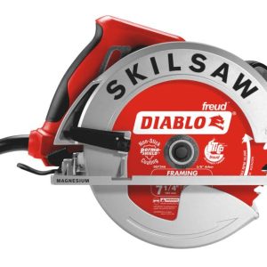 Skilsaw 7-1/4 In. Magnesium SIDEWINDER Circular Saw with Diablo Blade