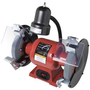 Sunex 8 In. Bench Grinder with Light