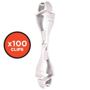 Ergodyne Squids 3400 Granite Glove Clip Dual Clip Mount 100pk