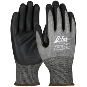 Protective Industrial Products Gloves Salt & Pepper G-Tek PolyKor Seamless Knit Blended XL