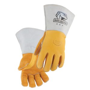 Black Stallion Welding Gloves Premium Elkskin Stick 2X