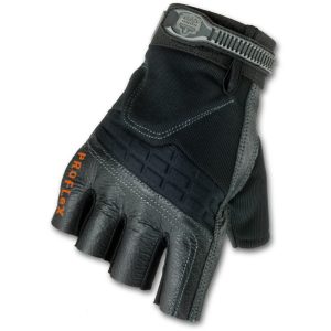 Ergodyne Proflex 900 Half Finger Impact Gloves Small Proflex 900 Half Finger Impact Gloves Small