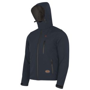 Pioneer 5432U Heated Softshell Jacket Navy Large