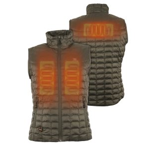 Mobile Warming Backcountry Vest Womens 7.4V Morel Medium