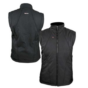 Mobile Warming 12V Dual Power Heated Vest Mens Black Large