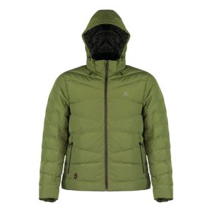 Mobile Warming 7.4V Crest Heated Jacket Mens Green 2X