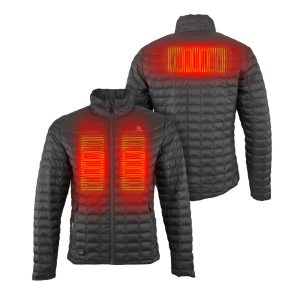Mobile Warming Backcountry Heated Jacket Mens 7.4 Volt Black 3X