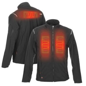 Mobile Warming Alpine Bluetooth Heated Jacket 7.4 Volt Mens Black 2XL