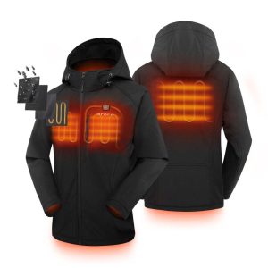 ORORO Womens Black Classic Heated Jacket Kit XL