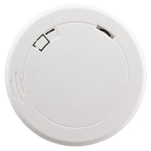 First Alert 10-Year Sealed Battery Photoelectric Smoke Alarm with Slim Design