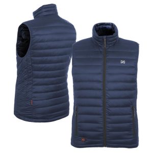 Mobile Warming Summit Heated Vest 12 Volt Mens Navy Small