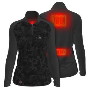 Mobile Warming Proton Baselayer Shirt Womens 7.4V Black Small