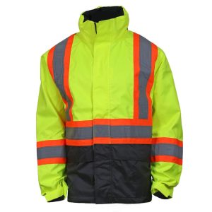 Helly Hansen Alta Waterproof Shell Jacket Hi-Vis Yellow 3X