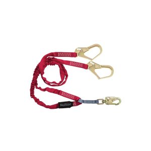 Falltech Ironman Shock Absorbing Lanyard with Steel Connector