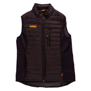 DEWALT Hybrid Fleece Vest Nylon/Polyester Black 2X