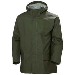 Helly Hansen Mandal Rain Jacket Polyester Army Green XS