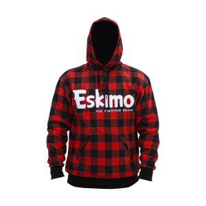Eskimo Buffalo Plaid Cotton Hoodie Medium