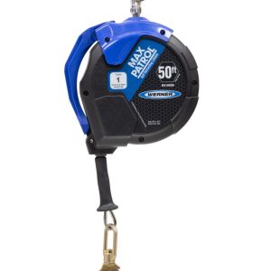 Werner 50′ Max Patrol Self-Retracting Lifeline Galvanized Cable