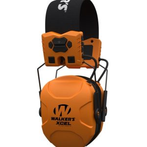 Walkers Safety XCEL Digital Bluetooth Ear Muffs – Blaze Orange