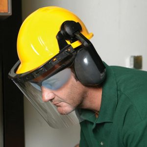 ERB E14 Face Shield/Ear Muff Headgear System
