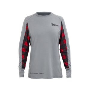 Eskimo Shanty Boss Long Sleeve Tee Womens Large