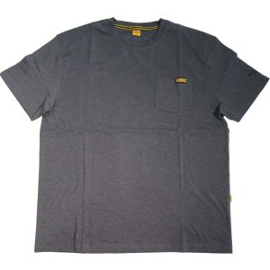 DEWALT Guaranteed Tough Pocket T-Shirt Charcoal Gray XL
