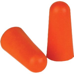ERB ERB03 Disposable Uncorded Ear Plugs Orange