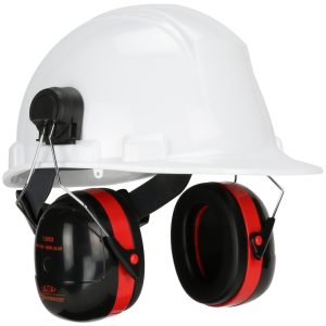 Protective Industrial Products Ear Muff Dynamic B52 Red/Black Cap Mounted Passive