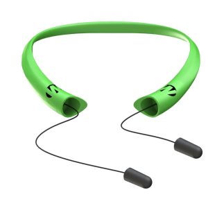 Walkers Safety Razor Earbuds Neck Worn Passive High Vis Green