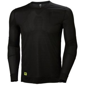 Helly Hansen Lifa Base Layer Crewneck Shirt Black 3X