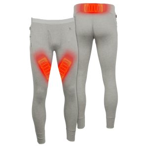 Mobile Warming Thermick Baselayer Pant Mens 7.4V Gray Small