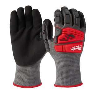 Milwaukee Impact Cut Level 5 Nitrile Gloves Dipped