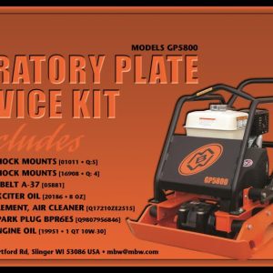 MBW GP5800H Service Kit