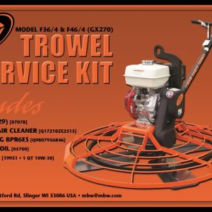 MBW 46 In. Power Trowel Service Kit