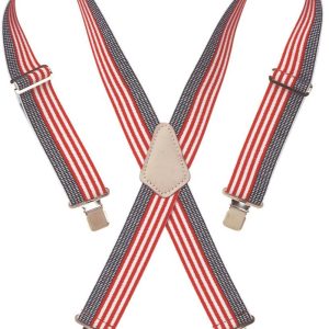CLC American Flag Work Suspenders