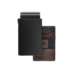 Groove Life Wallet Midnight Black Brown Leather