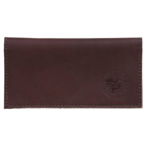 Duluth Pack Brown Smooth Leather Checkbook Cover