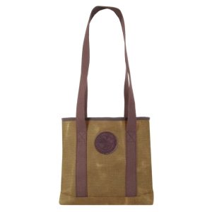 Duluth Pack 5 Liter Capacity Wax Khaki Long Handles Mini Tote