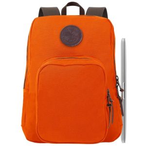 Duluth Pack 21 Liter Capacity Orange Large Standard Laptop Backpack