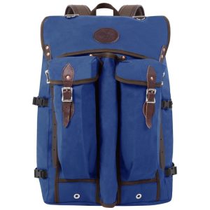 Duluth Pack 57 Liter Capacity Royal Blue Canvas Bushcrafter Backpack