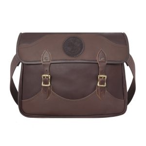 Duluth Pack 12 Liter Capacity Brown Smooth Leather Book Bag
