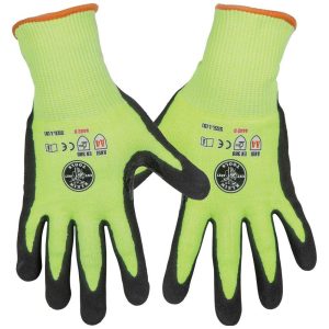 Klein Tools 2-Pair of Work Gloves Cut Level 4 Touchscreen Large