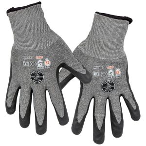 Klein Tools 2-Pair of Work Gloves Cut Level 2 Touchscreen – X-Large